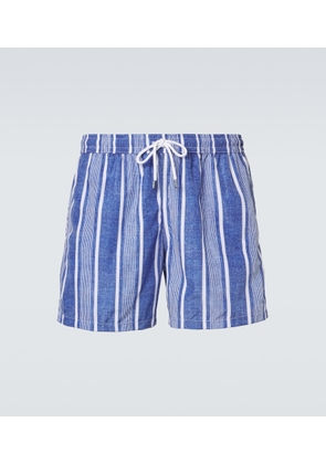 Fedeli Striped swim trunks