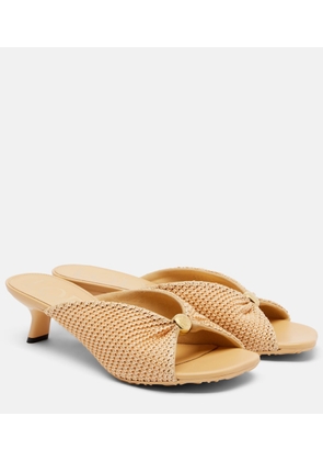 Loewe Paula's Ibiza Pebble Soft mules