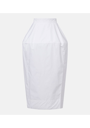 Rohe Cotton poplin midi skirt