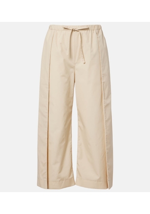Loewe Paula's Ibiza cotton poplin cropped pants