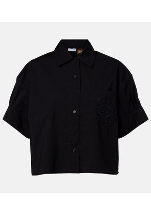 Loewe Paula's Ibiza Anagram cotton-blend shirt