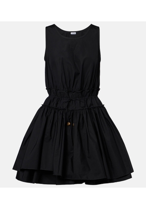 Loewe Paula's Ibiza cotton poplin minidress
