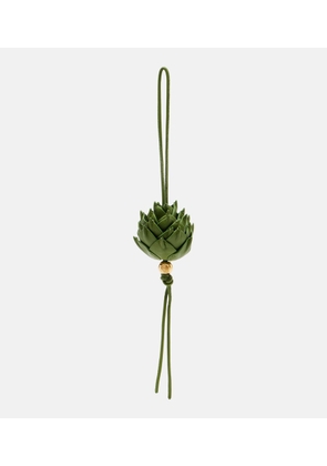 Loewe Artichoke leather bag charm