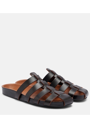 JUDE Dusty leather fisherman sandals