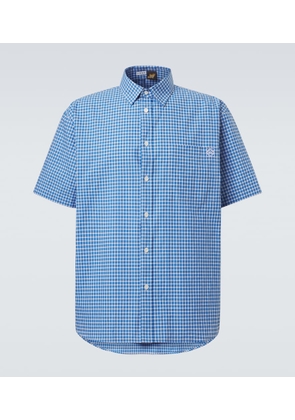 Loewe Paula's Ibiza checked cotton-blend shirt
