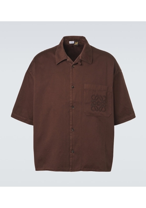 Loewe Paula's Ibiza Anagram cotton-blend shirt