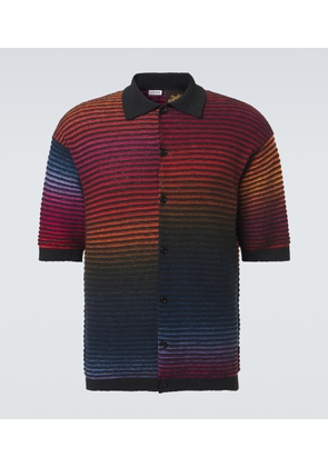 Loewe Paula's Ibiza Anagram cotton-blend shirt