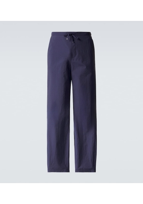 Loewe Paula's Ibiza cotton-blend wide-leg pants