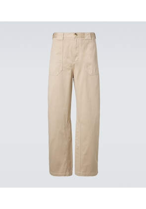 Loewe Paula's Ibiza cotton canvas straight pants