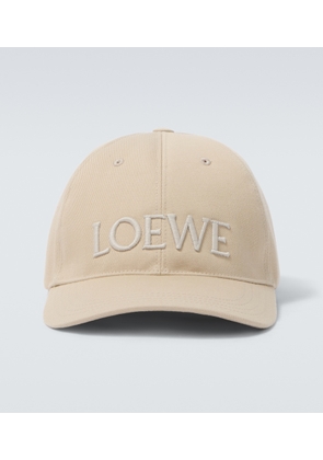 Loewe Paula's Ibiza logo embroidered cotton baseball cap