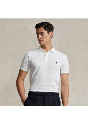 Slim Fit Stretch Mesh Polo