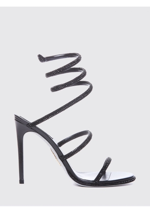 Heeled Sandal RENE CAOVILLA Woman color Black
