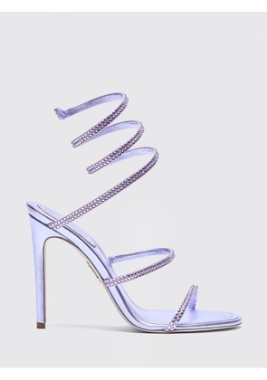 Heeled Sandal RENE CAOVILLA Woman color Violet