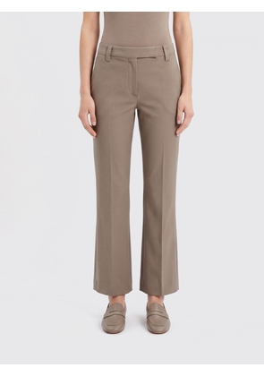 Pants BRUNELLO CUCINELLI Woman color Brown