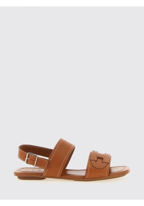 Heeled Sandal HOGAN Woman color Brown