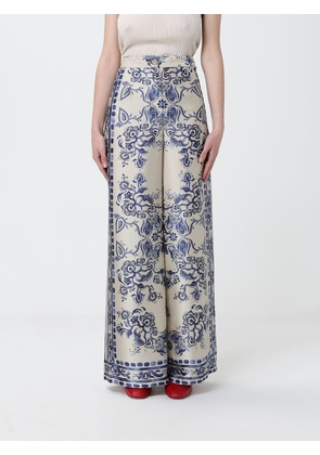 Pants LIU JO Woman color Blue