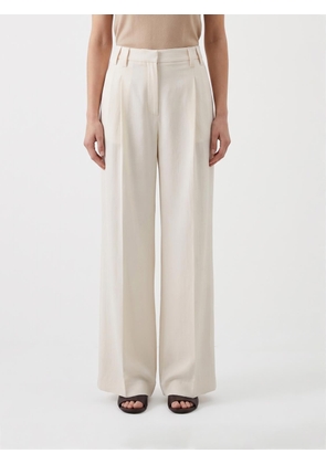 Pants BRUNELLO CUCINELLI Woman color Yellow Cream