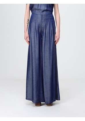 Pants LIU JO Woman color Denim