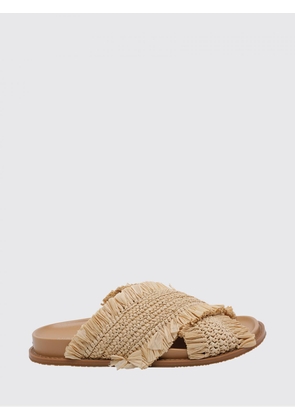 Heeled Sandal MICHAEL KORS Woman color Beige