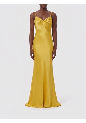 Dress ELISABETTA FRANCHI Woman color Yellow