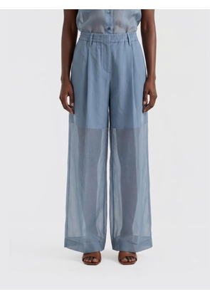 Pants BRUNELLO CUCINELLI Woman color Blue