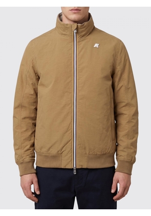 Jacket K-WAY Men color Beige
