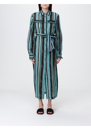 Dress PINKO Woman color Green