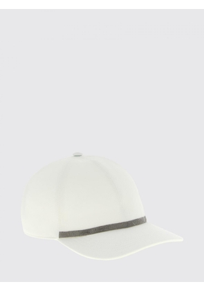Hat BRUNELLO CUCINELLI Woman color White