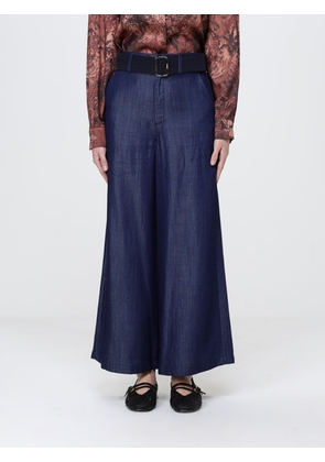 Pants LIU JO Woman color Blue