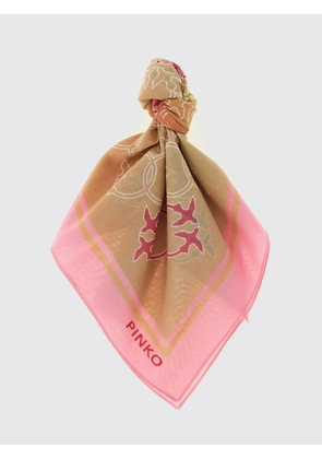 Neck Scarf PINKO Woman color Pink
