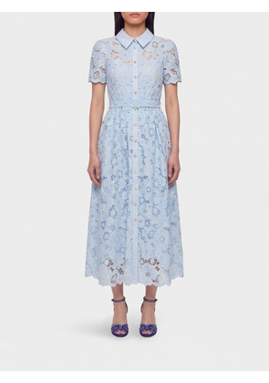 Dress SELF-PORTRAIT Woman color Gnawed Blue