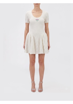 Dress SELF-PORTRAIT Woman color White