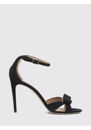 Heeled Sandal FERRAGAMO Woman color Black