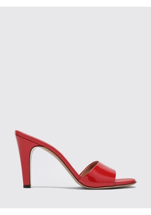 Heeled Sandal FERRAGAMO Woman color Red
