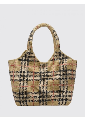 Tote Bag BURBERRY Woman color Beige