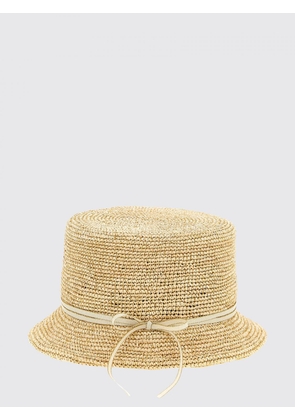 Hat MAISON MICHEL Woman color Beige