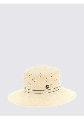 Hat MAISON MICHEL Woman color Beige
