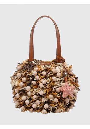 Handbag AQUAZZURA Woman color Brown