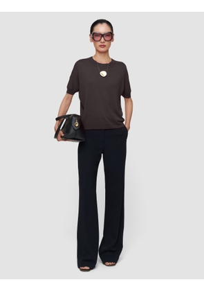 Jana Silk Knit Top - L