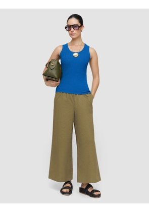 Bayt Crinkle Viscose Vest Top - L