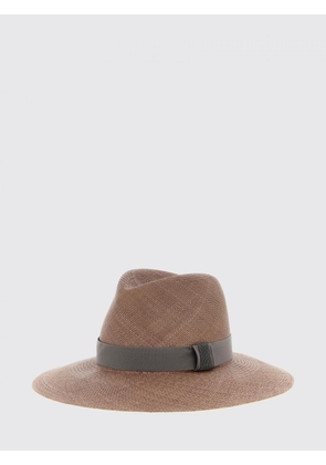 Hat BRUNELLO CUCINELLI Woman color Brown