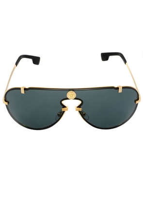 Versace Dark Gray Pilot Mens Sunglasses VE2243 100287 43