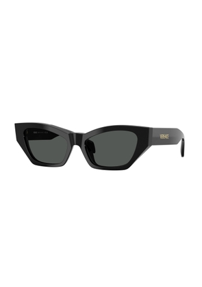 Versace Grey Cat Eye Ladies Sunglasses VE4488U GB1/87 53