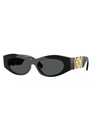 Versace Dark Grey Oval Mens Sunglasses VE4480U GB1/87 51