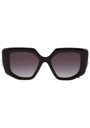 Prada Grey Gradient Irregular Ladies Sunglasses PR 14ZS 1AB09S 50