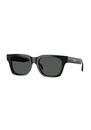 Versace Dark Grey Square Mens Sunglasses VE4486 GB1/87 52