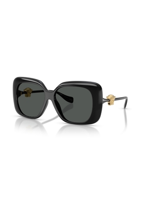 Versace Grey Square Ladies Sunglasses VE4499U GB1/87 57
