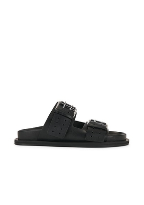 A.EMERY Leon Sandal in Black - Black. Size 37 (also in 38, 39, 40, 41).