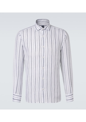 Fedeli Striped linen shirt