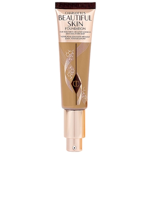 Charlotte Tilbury Charlotte's Beautiful Skin Medium Coverage Liquid Foundation with Hyaluronic Acid in Beauty: NA.